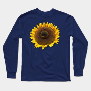 Giant Sunflower and Bees Long Sleeve T-Shirt